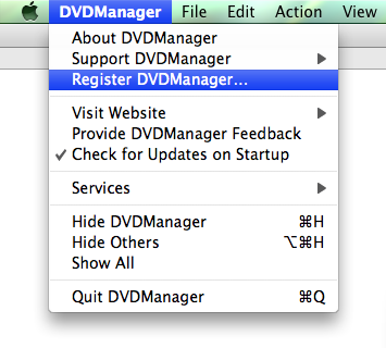 Register DVDManager…